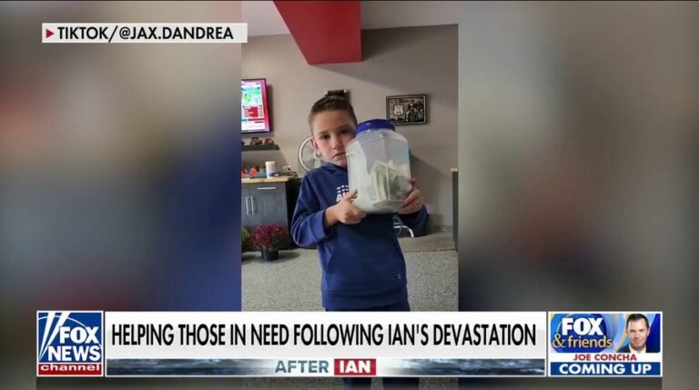 7-year-old donates entire piggy bank to help those devastated by Hurricane Ian: 'They need it more than I do'