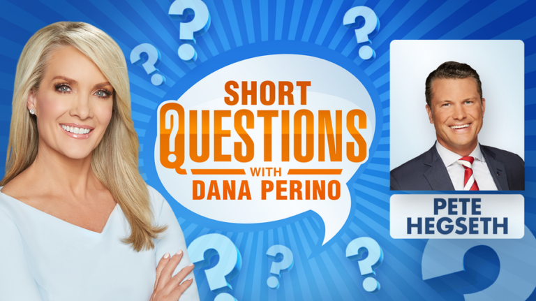 Short questions with Dana Perino for Pete Hegseth