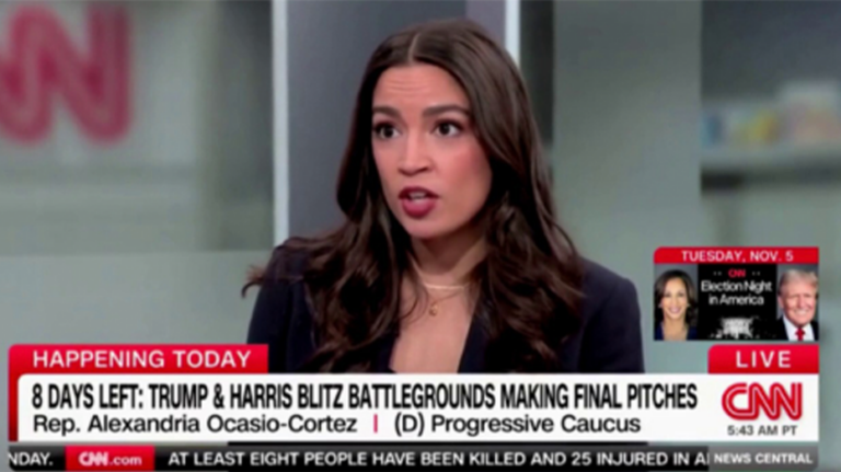 AOC says 'plenty of people aren't happy' about Kamala Harris campaigning with Liz Cheney