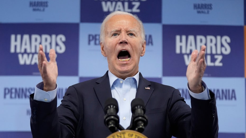 Biden calls Trump supporters 'garbage' during Harris campaign event as VP promises unity at Ellipse rally