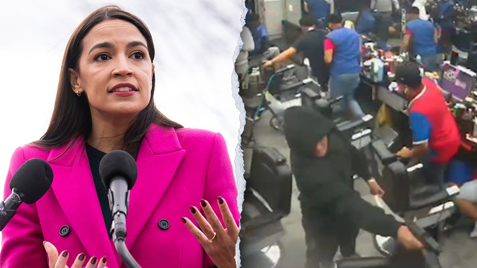 Gunman in AOC's crime-ridden district bursts into crowded barbershop and opens fire