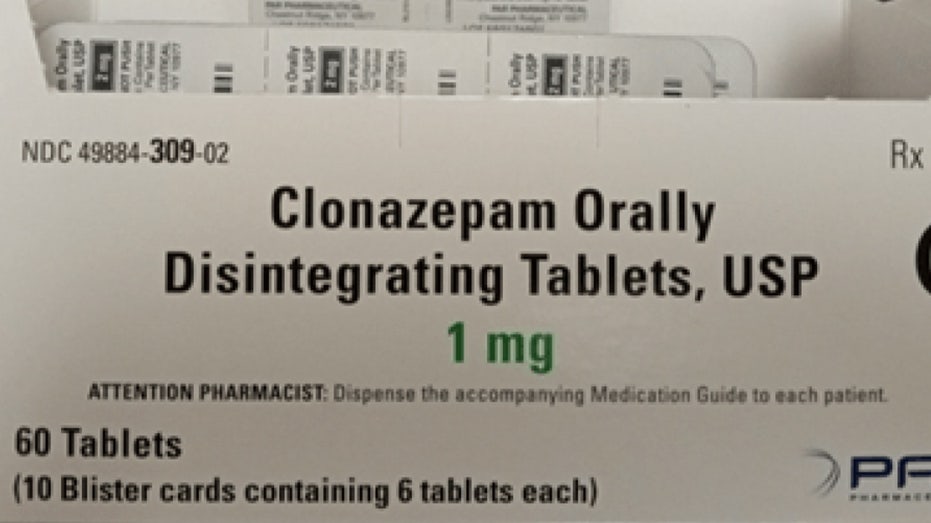 Clonazepam, popular anxiety-reducing drug, recalled nationwide for ‘possibly life-threatening’ error