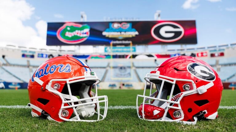 Police, fans get into wild melees at Florida-Georgia game as 1 fan allegedly uses racial slur, death threat