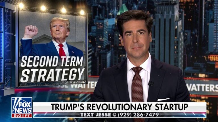 JESSE WATTERS: Trump will send 'shockwaves' through DC