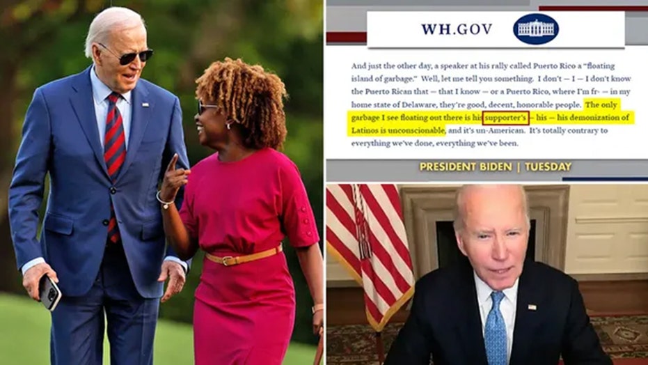 Biden’s staff edited transcript of his ‘garbage’ insult despite concerns and more top headlines