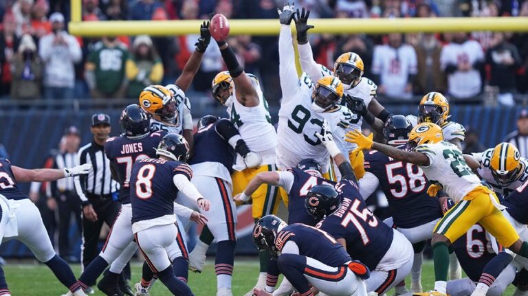 NFL says Packers blocked game-winning field was legal play, despite Bears’ protests: reports