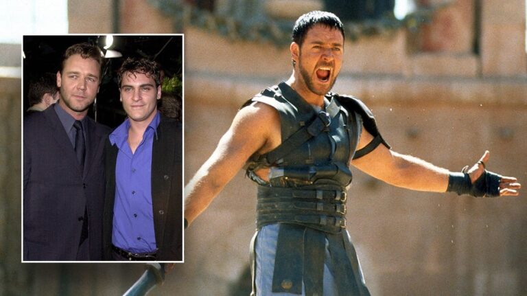 Joaquin Phoenix tried to quit 'Gladiator'; Russell Crowe called it 'terribly unprofessional': director