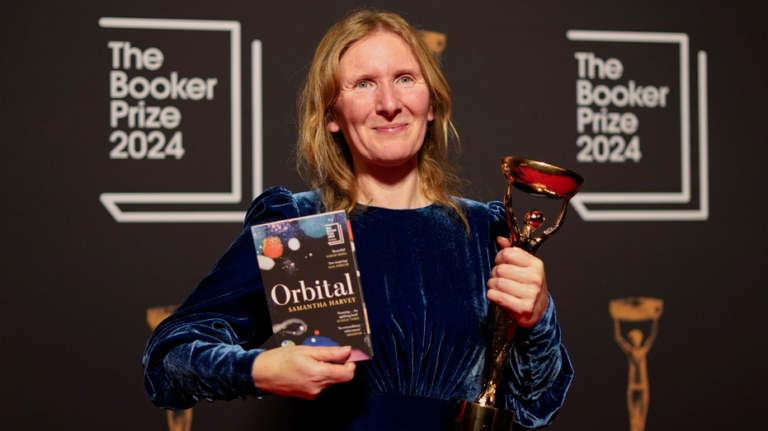 British writer Samantha Harvey wins Booker Prize for fiction with space-station novel 'Orbital'