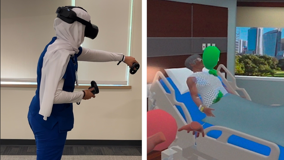 Nursing students use virtual reality to enhance their skills: 'Brings fun to learning'