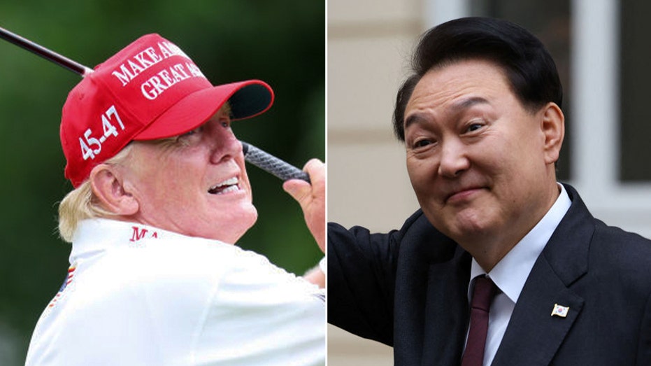 South Korea's president is picking up golf in hopes to impress Trump