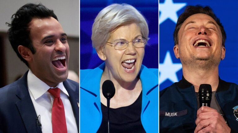 Elizabeth Warren gets sarcastic after Trump taps Musk, Ramaswamy for DOGE: 'Yeah, this seems REALLY efficient'