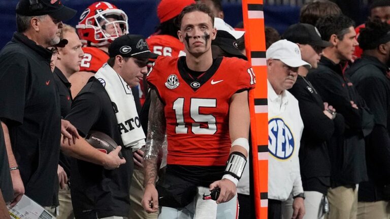 Georgia quarterback Carson Beck unlikely to return for College Football Playoff: report