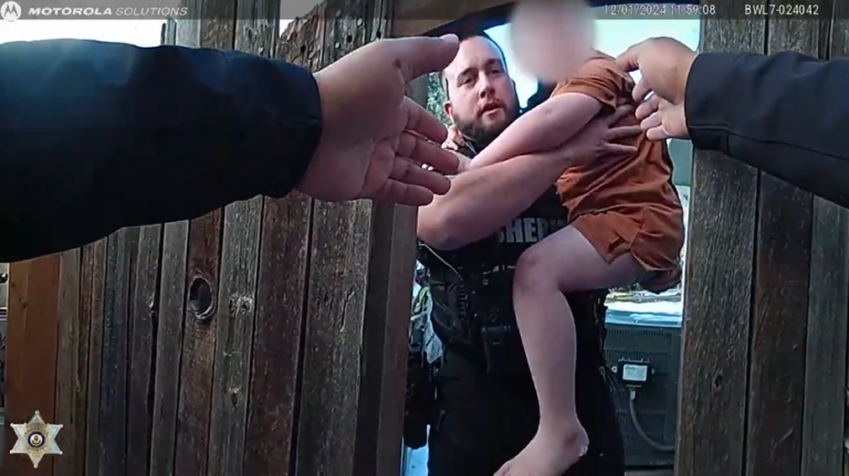 Colorado deputies' daring rescue of two children from house fire captured on bodycam video