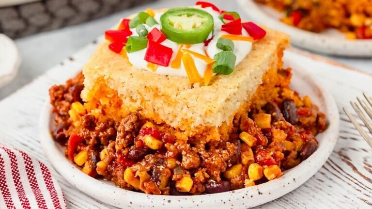 Cowboy Cornbread Casserole is 'bold and hearty' dish that 'feeds a crowd'