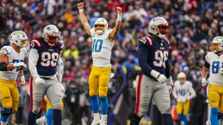 Chargers rout Patriots in blowout victory to clinch playoff berth