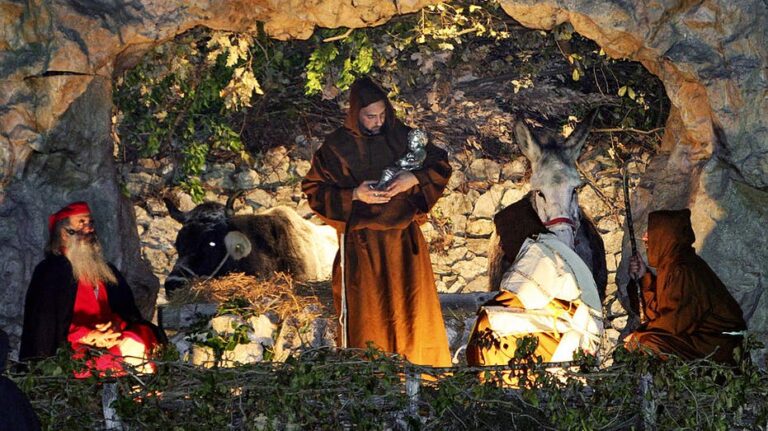 Historic Italian village credited for first-of-its-kind Christmas Nativity scene draws crowds for 800 years