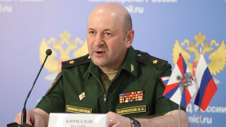 Chief of Russia's nuclear defense forces killed by explosive device in Moscow