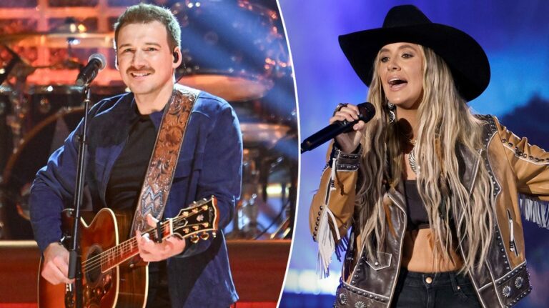 Morgan Wallen gets hit with underwear, Lainey Wilson’s bell-bottoms split: 2024’s wild on-stage mishaps