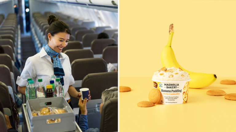 Major airline brings Magnolia Bakery's viral banana pudding to passengers on select flights