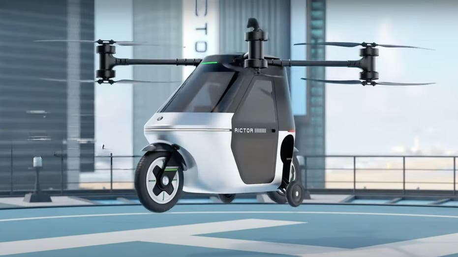 This flying motorcycle can take you from traffic to sky in minutes