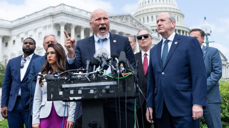 House Freedom Caucus draws battle lines on reconciliation fight after presenting plan to Trump