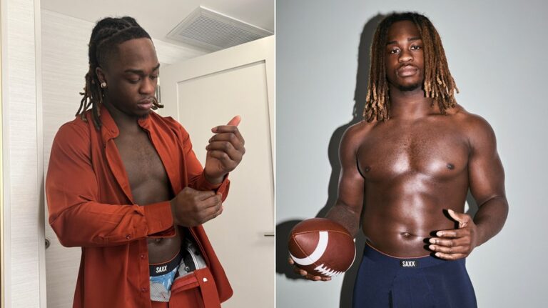 Boise State star Ashton Jeanty becomes underwear model with new partnership