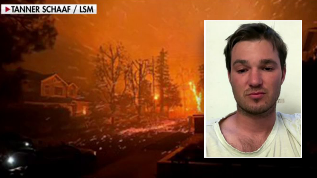 California resident 'fought until we couldn't fight any longer' as wildfire engulfed home