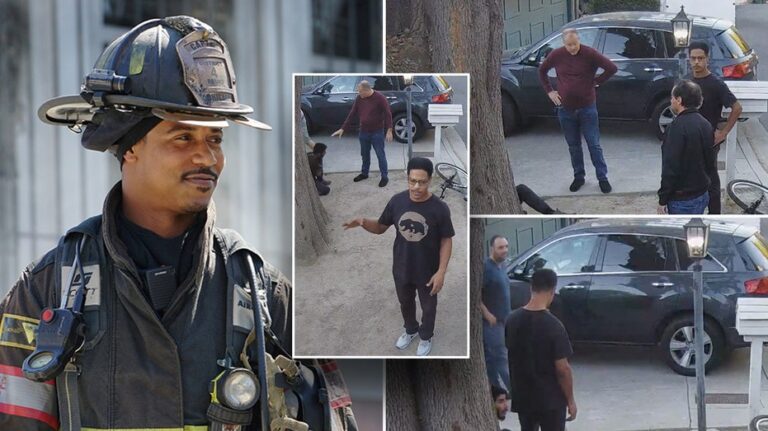 'Chicago Fire' actor Brian J. White helps detain illegal immigrant with blowtorch near LA fire zone