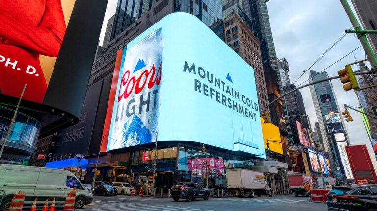 Coors Light blames its 'refershment' ad typo on a 'case of the Mondays'