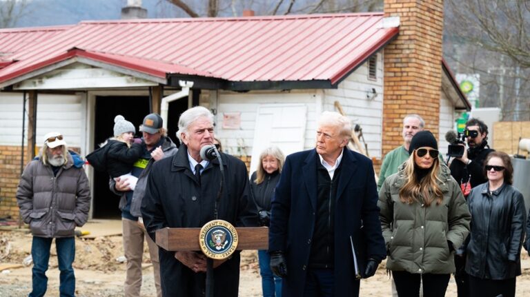 President Trump's visit to North Carolina 'gave people hope': Rev. Franklin Graham