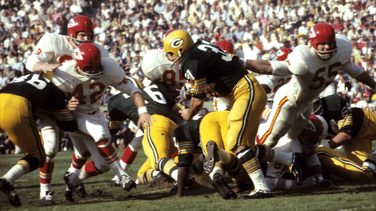 Super Bowl I: The Kansas City Chiefs lost the first-ever game to the Green Bay Packers