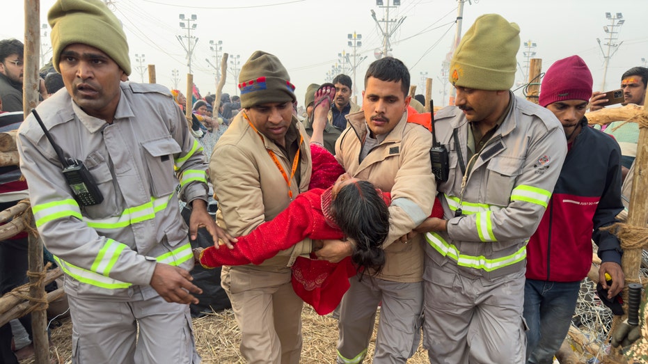 At least 30 dead in stampede at the massive Maha Kumbh festival in India, police say