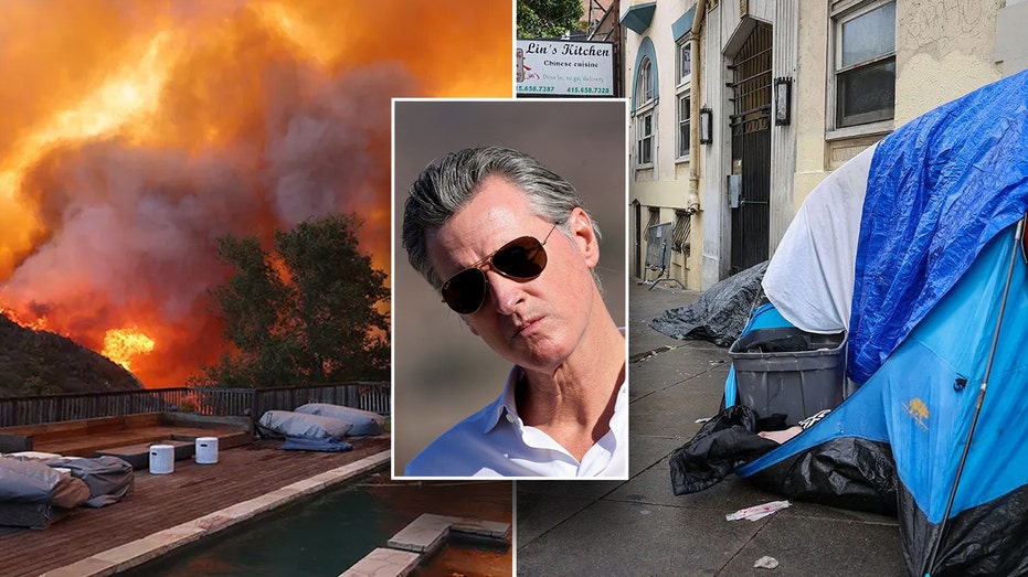 Gavin Newsom's Bay Area ravaged by surging crime as LA burns: ‘It's a war zone!'