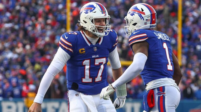 Josh Allen leads Bills to dominant playoff win over Broncos