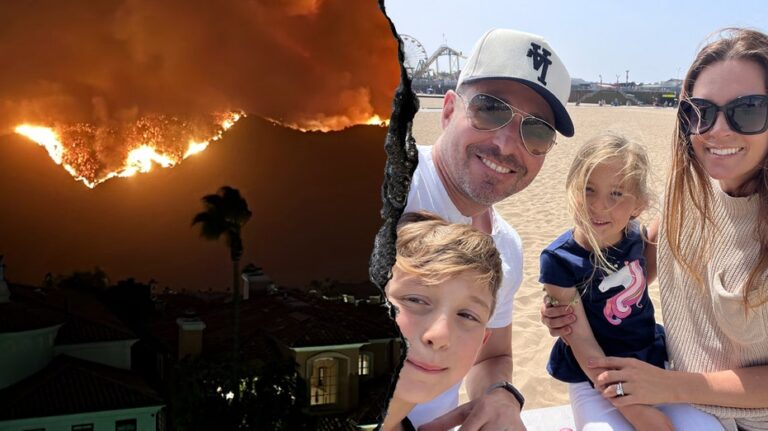 California dad who tried to save home from flames before water ran out says leadership 'absolutely failed us'