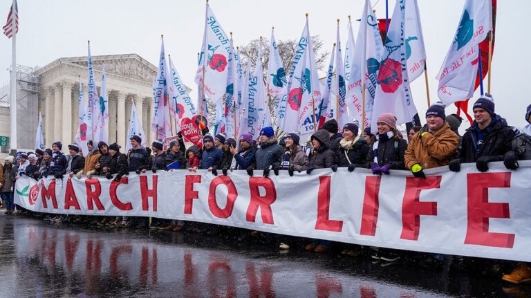 March for Life rally unfolding in Washington, with Vance to make first public appearance since inauguration