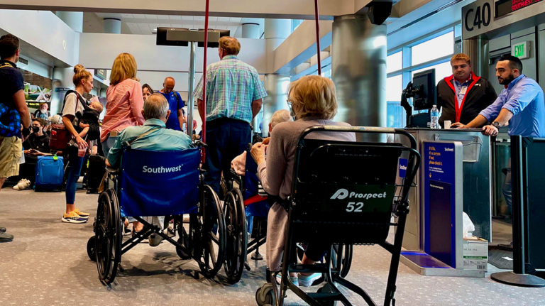 Florida flyer sparks debate after showing '30 pre-board' Southwest passengers in wheelchairs