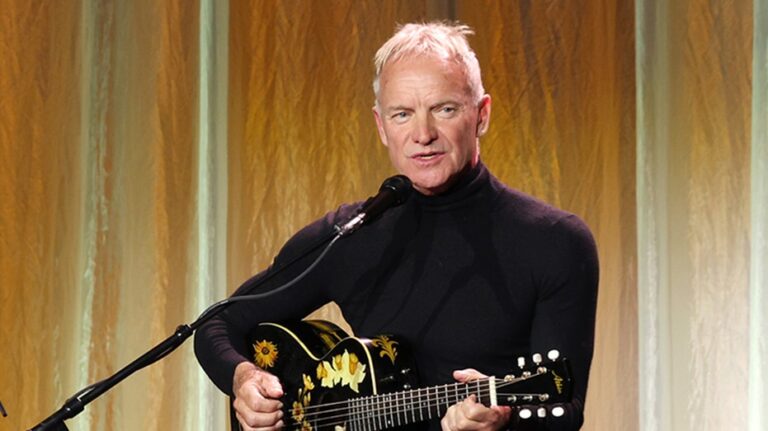 Sting postpones multiple concerts due to illness preventing him from singing