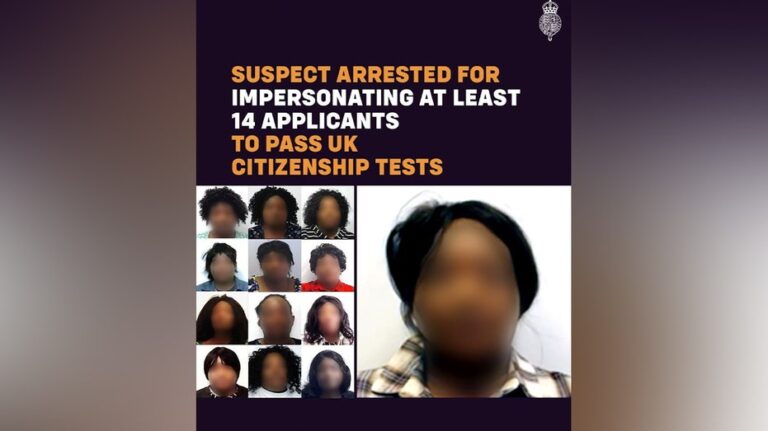 Woman used wigs, disguises to take British citizenship tests for at least 14 people, authorities say