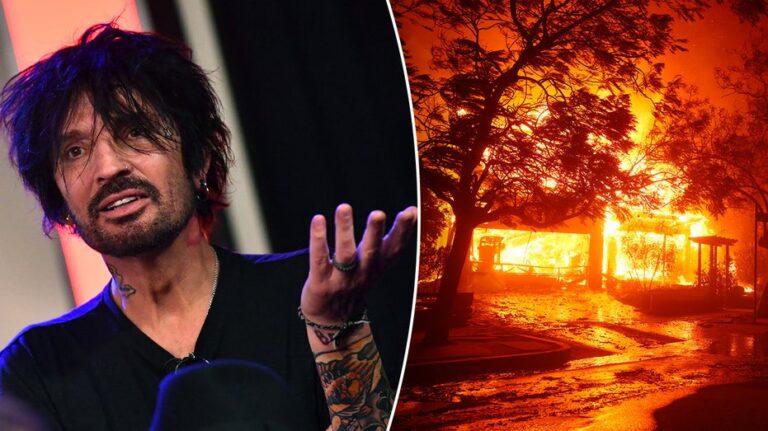 LA fires: Tommy Lee rips celebrities promoting themselves during 'one of the biggest disasters of all time'