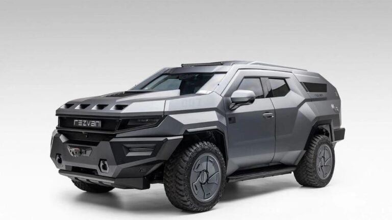 $750,000 apocalypse SUV comes with its own gas mask