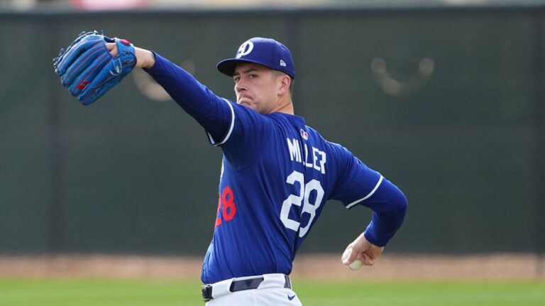 Dodgers pitcher takes 106-mph line drive to head in scary spring training moment