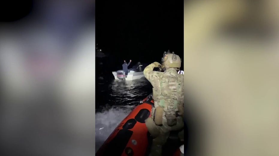 Coast Guard intercepts 'panga' boat with 20 suspected illegal migrants in waters off San Diego