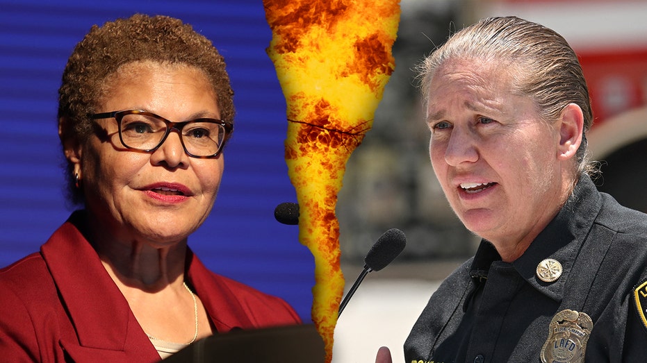 Los Angeles Mayor Karen Bass sacks fire chief who said city failed residents in wildfires