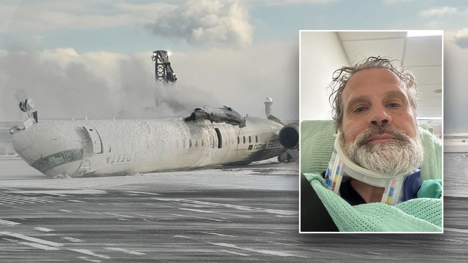 Delta plane crash survivor thought he might die when aircraft flipped: 'This is it'