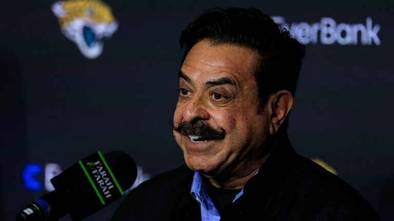 Jaguars owner Shad Khan’s flashy $360 million megayacht steals the show ahead of Super Bowl LIX