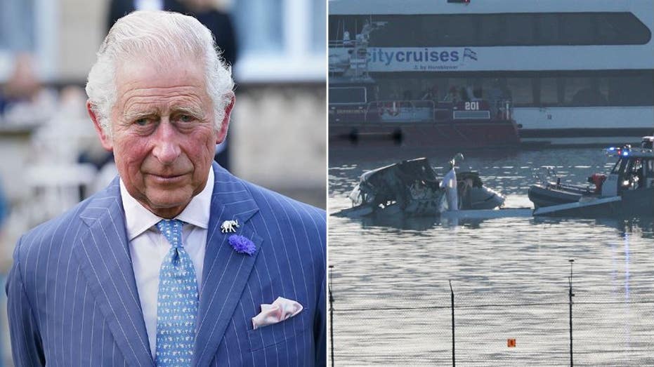 King Charles says 'our hearts' are with United States after 'devastating loss of life' in DC plane crash