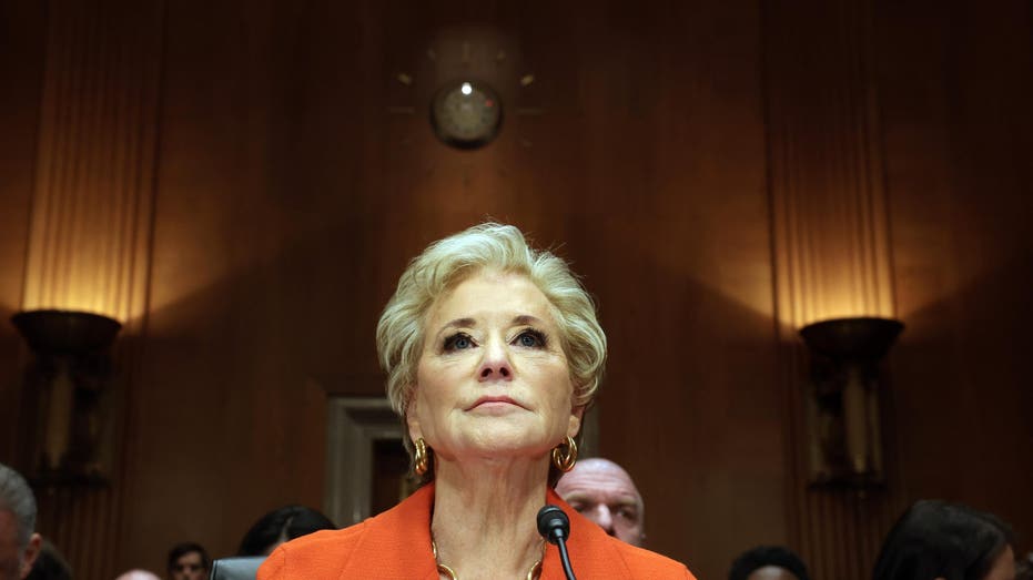 Dems spar over DOGE cuts with Trump education nominee Linda McMahon