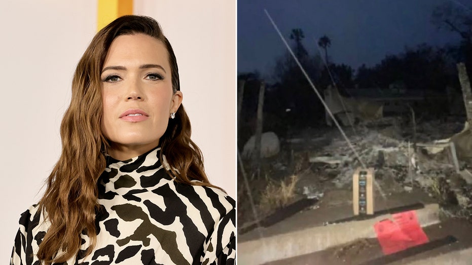 Mandy Moore calls out Amazon after package was delivered to home destroyed in LA fires