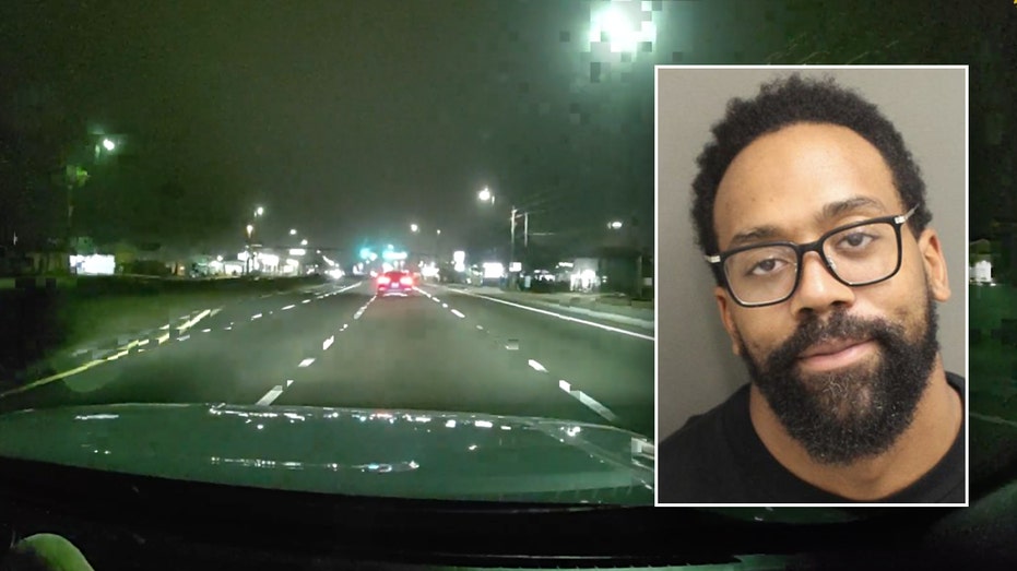 Marcus Jordan speeds away from officers before arrest on drug charge in Florida, dashcam video shows